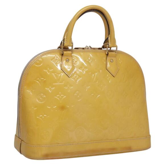 LOUIS VUITTON Monogram Vernis Alma PM Hand Bag Dunne M90170 - Picture 1 of 16